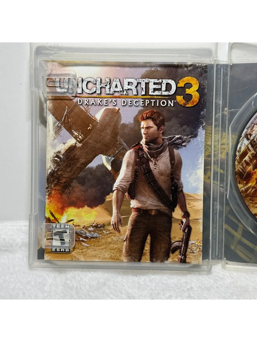 Uncharted 3 Drake's Deception PS3 PlayStation 3 Complete In Box